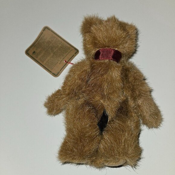 Boyds Bear Archive Collection Plush Small 6" Brown Teddy Jointed #1364 - Picture 4 of 6